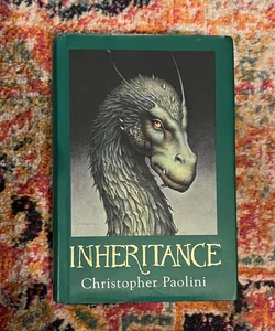 Inheritance Book 4 by Christopher Paolini Signed 1st Edition 2011 Hardcover VG