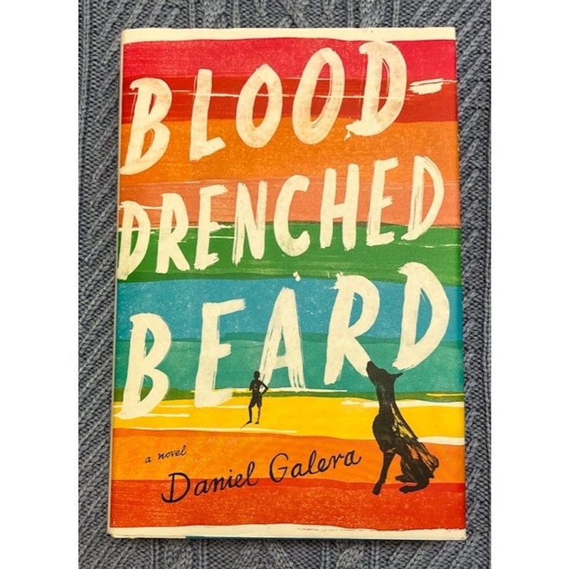 Blood-Drenched Beard First Edition First Printing Horror Mystery