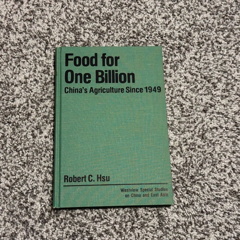 Food for One Billion