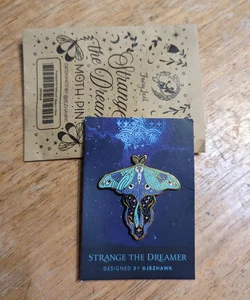 Strange the Dreamer enamel pin