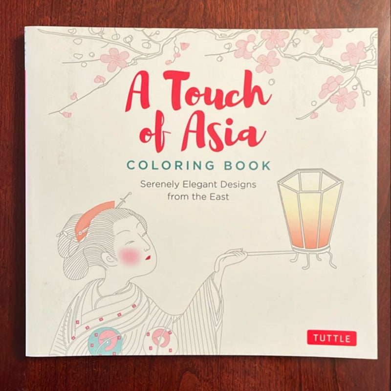 Touch of Asia Colouring Book