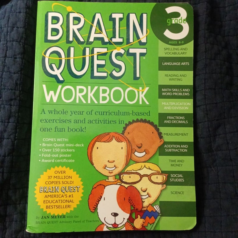 Brain Quest Workbook: 3rd Grade