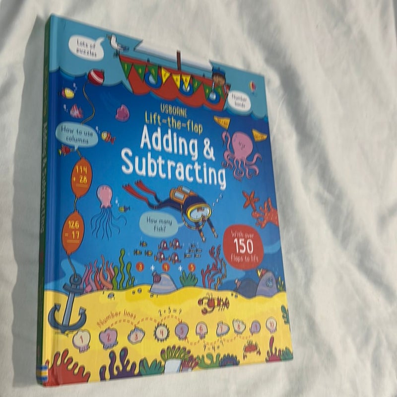 Usborne: Lift-The-Flap Adding and Subtracting