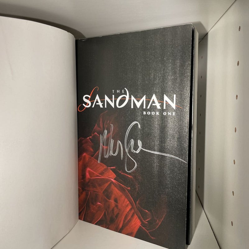 The Sandman Book One (Signed by Neil Gaiman) 