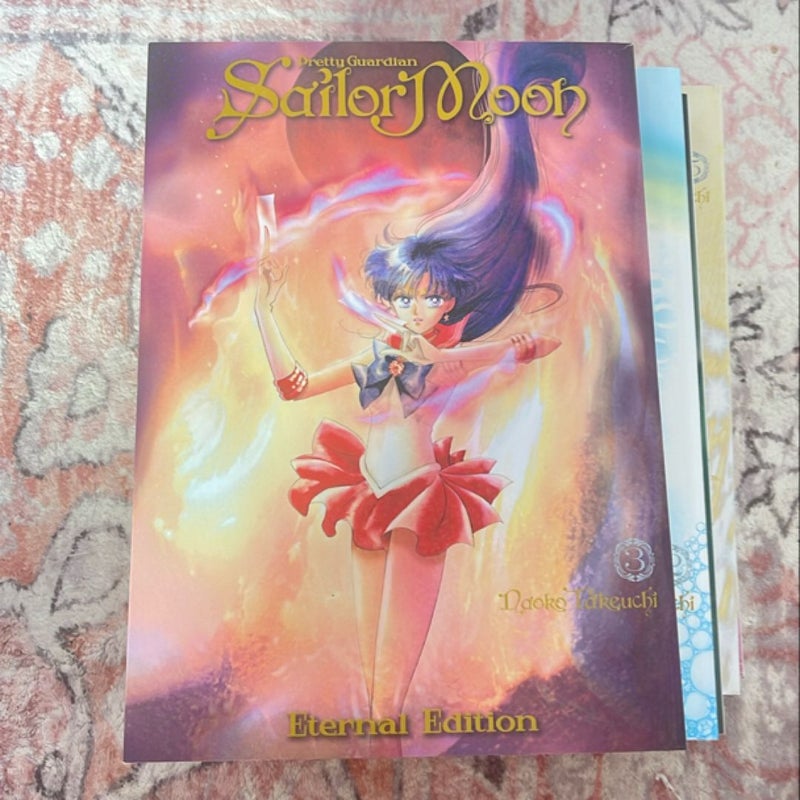 SAILOR MOON ETERNAL EDITION VOL 2,3,4,5 + SAILOR V VOL 1 LOT