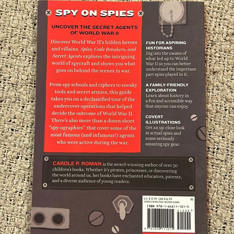 Spies, Code Breakers, and Secret Agents *like new