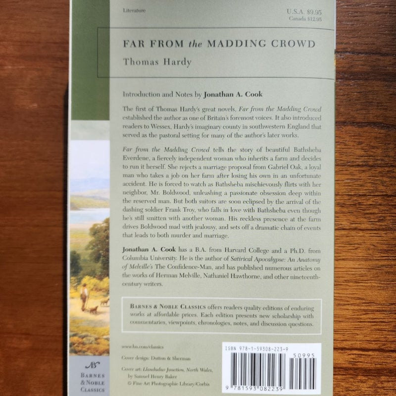 Far from the Madding Crowd (Barnes and Noble Classics Series)