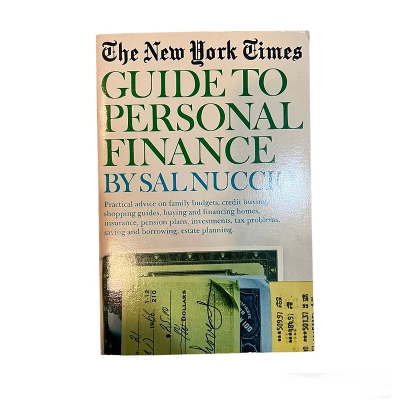 The New York Times Guide To Personal Finance