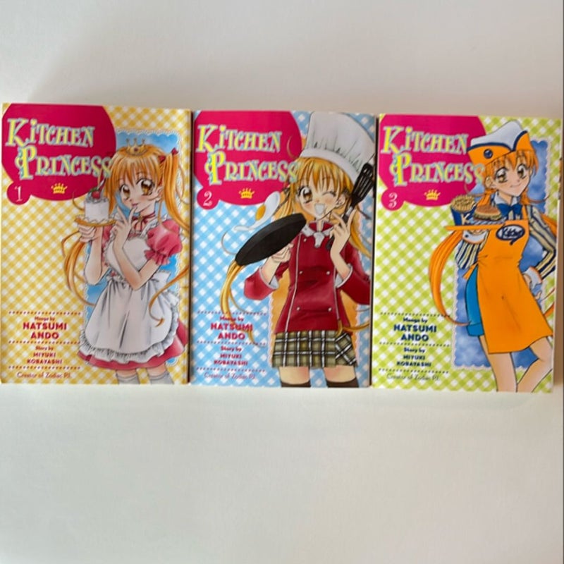 Kitchen Princess 1,2,&3 bundle