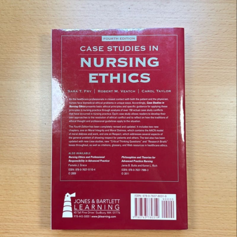 Case Studies in Nursing Ethics