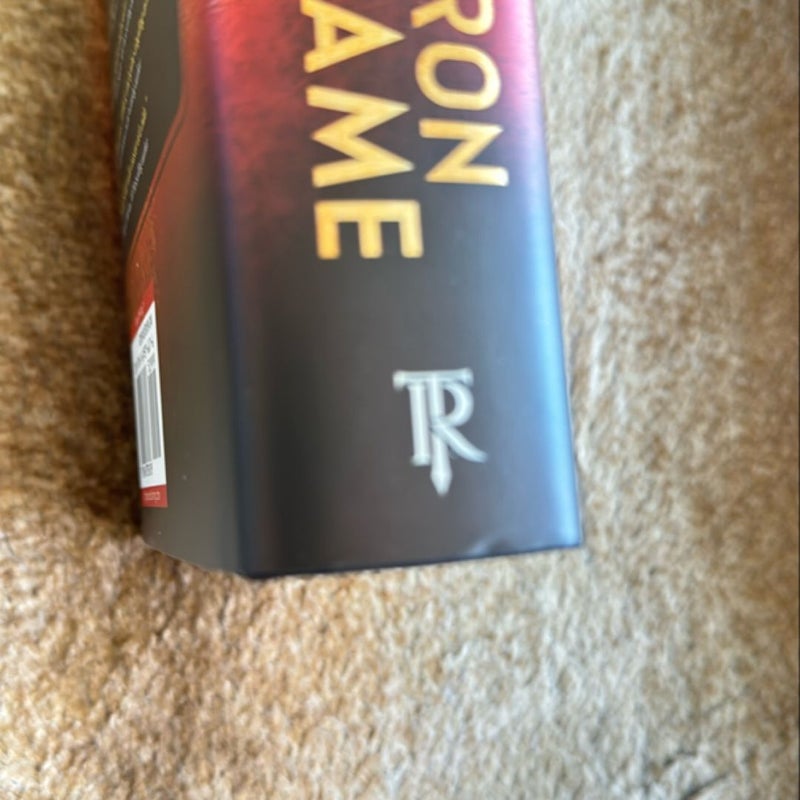 Iron Flame SIGNED! *Hand Signed First Edition First Printing* *FULL Signature* *RARE*