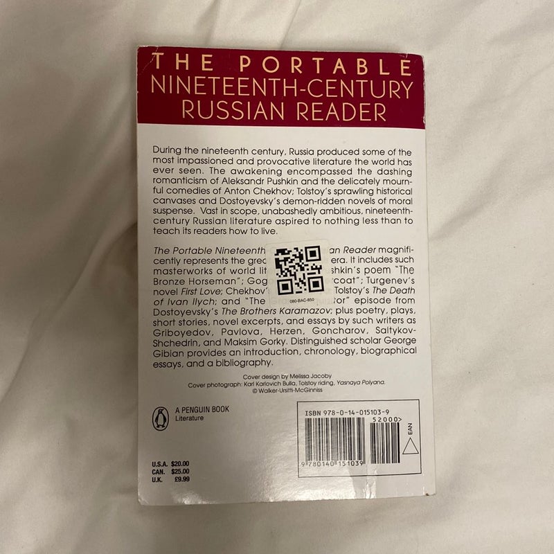 The Portable Nineteenth-Century Russian Reader