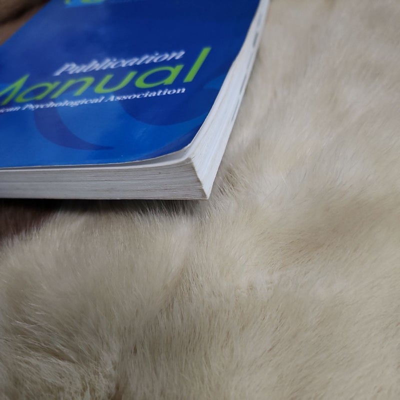 Publication Manual of the American Psychological Association