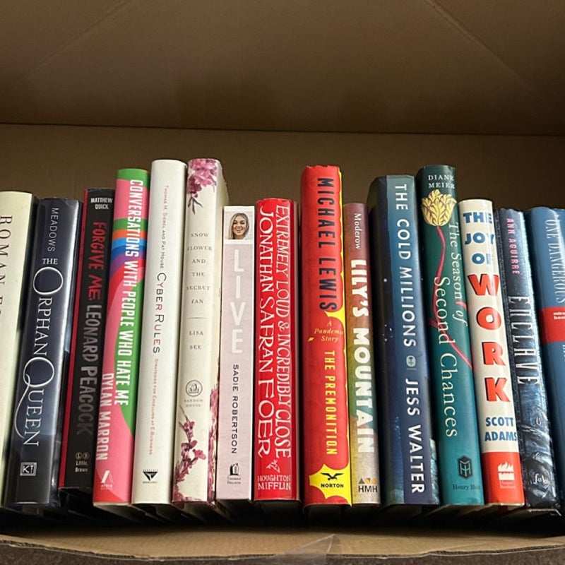 Bulk 20 books hardcover 