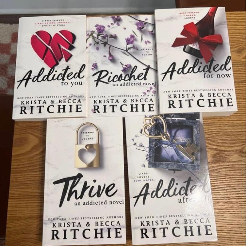 OOP indie Addicted Series by Krista & Becca Ritchie