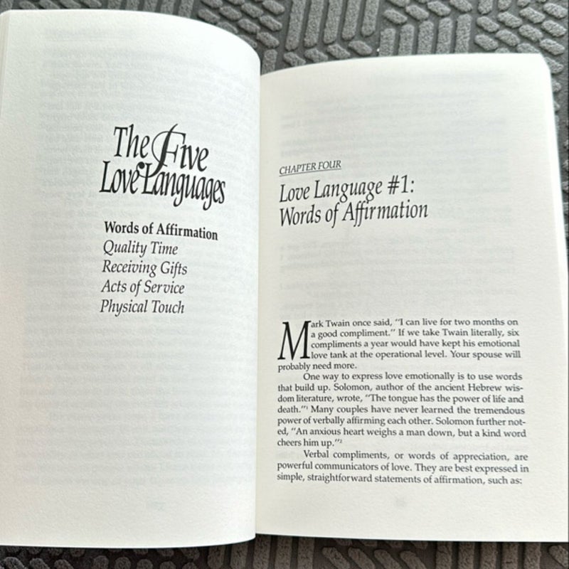 The Five Love Languages