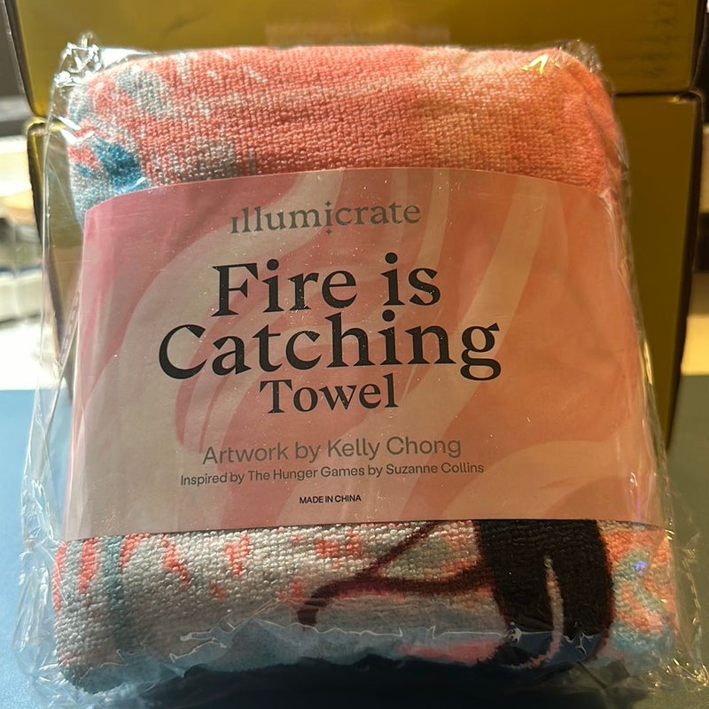 Hunger Games towel by Illumicrate 