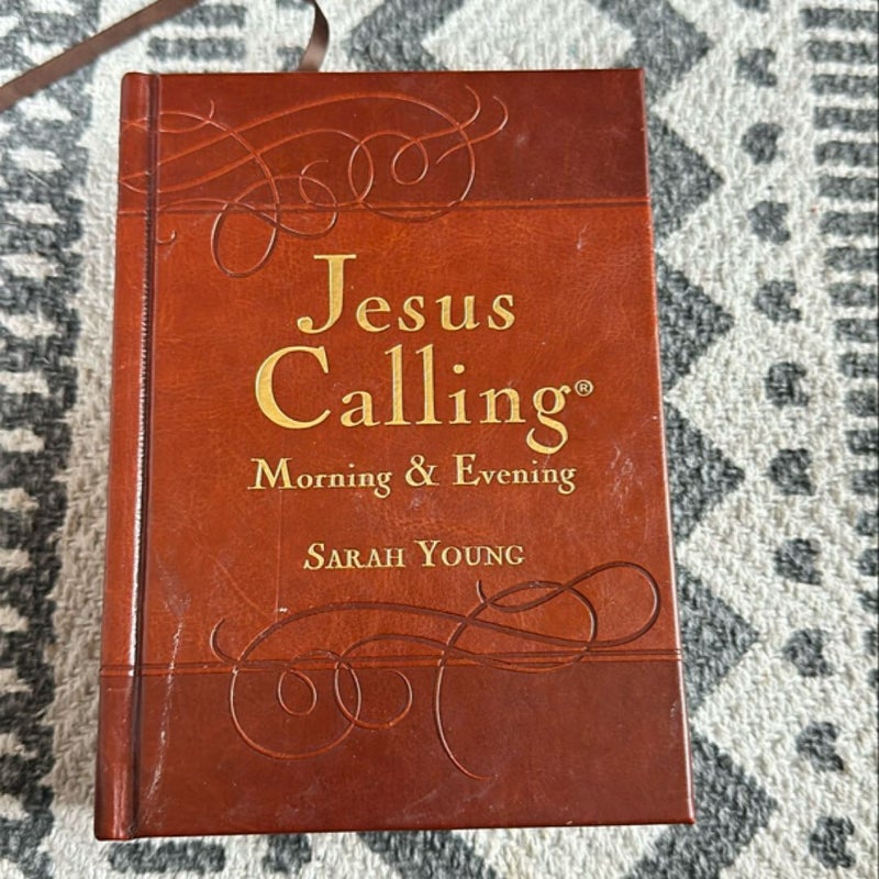 Jesus Calling Morning and Evening Devotional