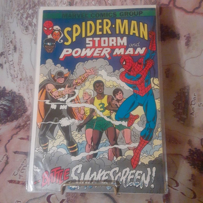 Spider-Man, Storm, Power Man Battle Smokescreen