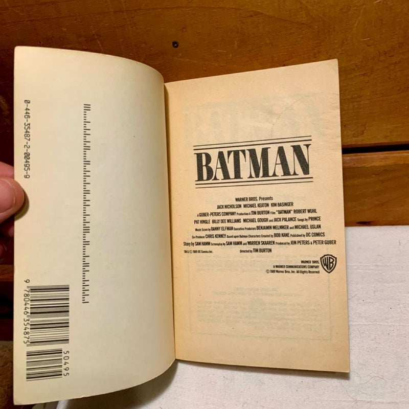 Batman (1st Warner Books Printing)