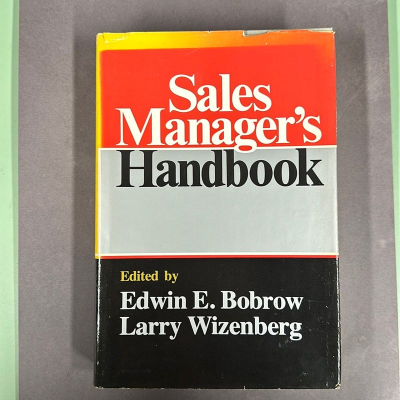 Sales Manager's Handbook