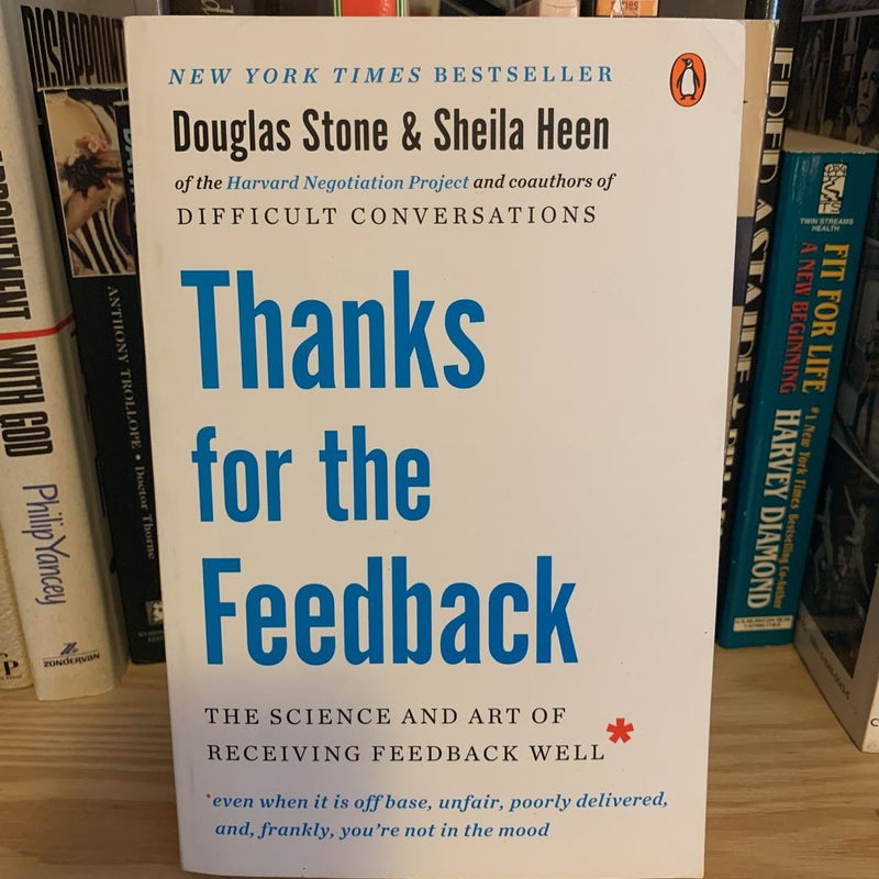 Thanks for the Feedback