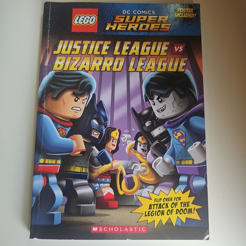 Justice league vs bizzarro league comic 