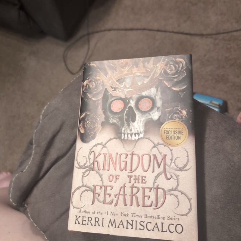 Kingdom of the Feared Barnes& Noble first edition