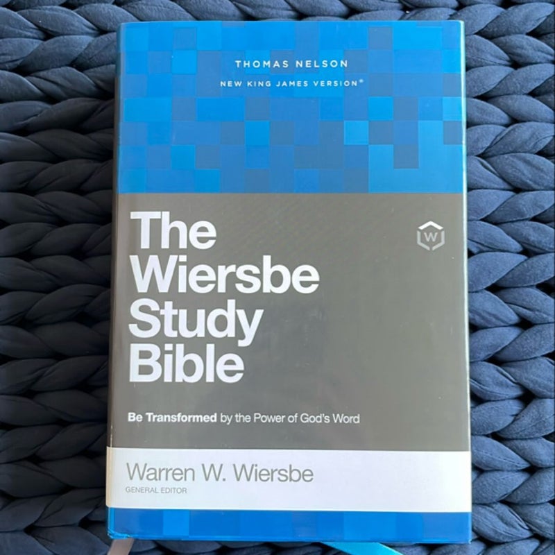 NKJV Wiersbe Study Bible Red Letter Edition