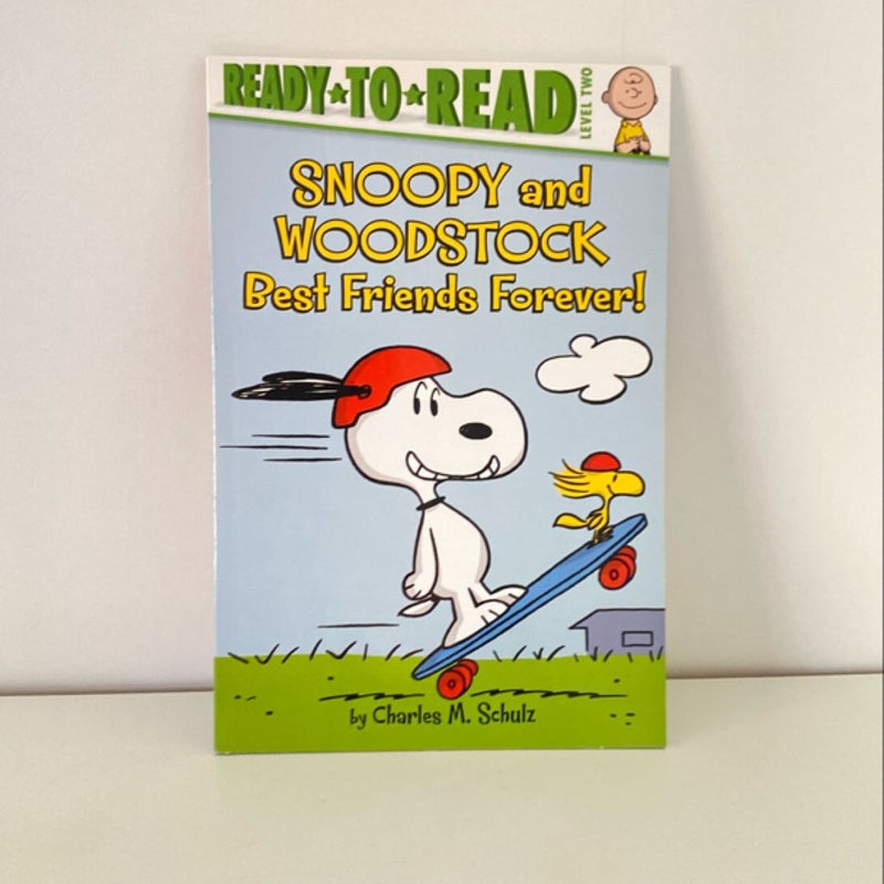 Snoopy and Woodstock best friends forever 