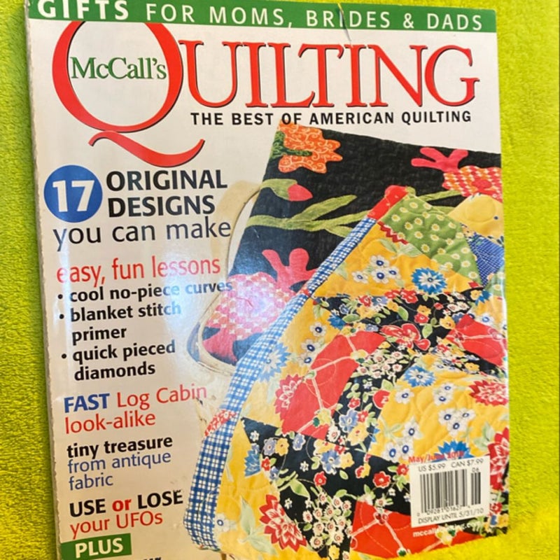 McAlls, American Patch Work, Love of Quilts and Quilters News Letter Bundle Quilt Magazines