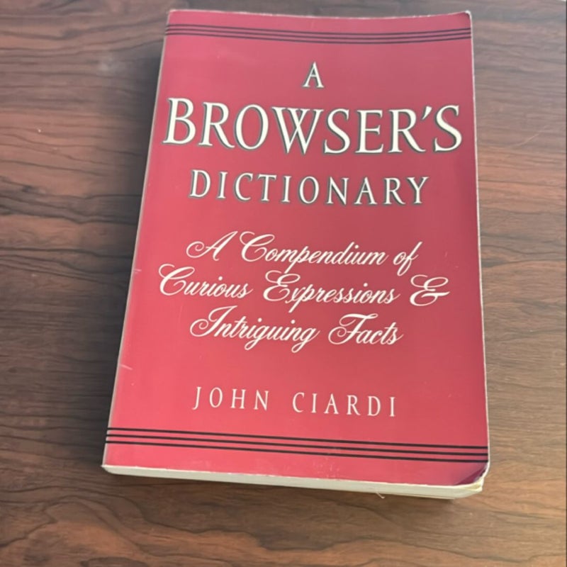 A Browser's Dictionary