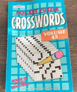 Pocket Puzzle Crosswords Volume 45 🧩