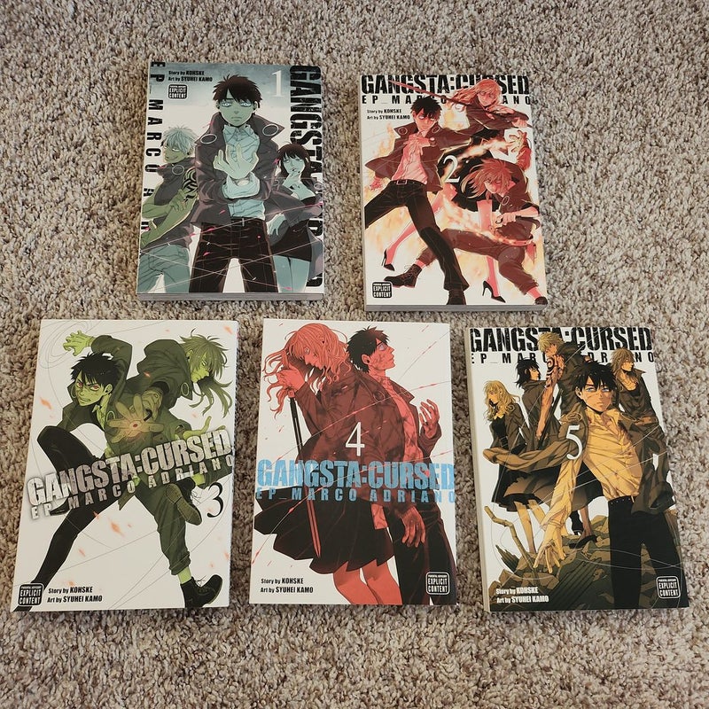 Gangsta: Cursed. complete set (1-5)