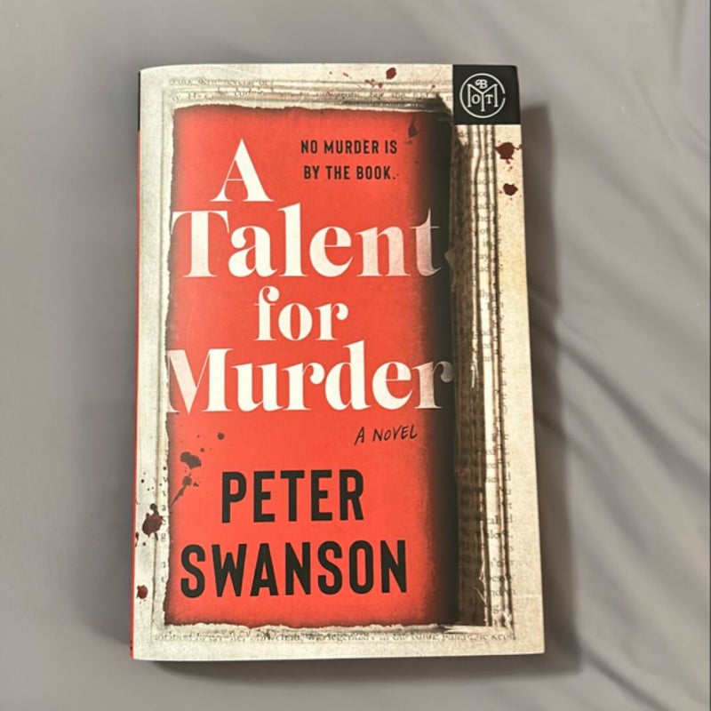 A Talent for Murder (BOTM)