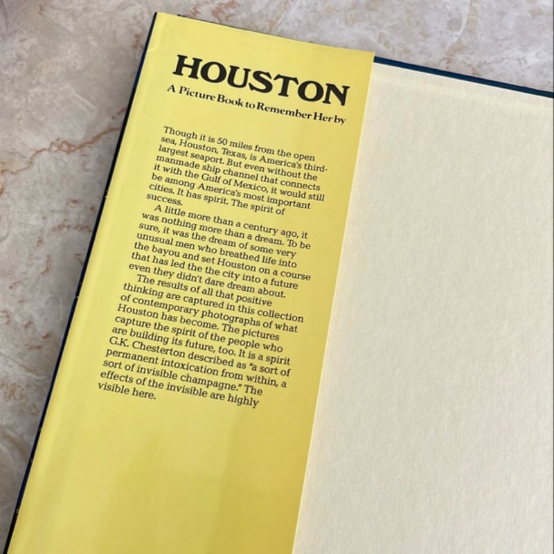 Houston: A Picture Book to Remember Her By