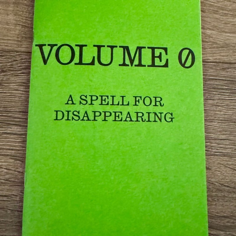 BOTM Edition - Volume 0 - Spell for Disappearing 