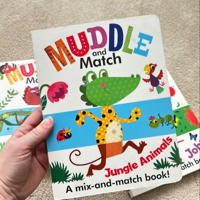 Muddle and Match Jungle Animals