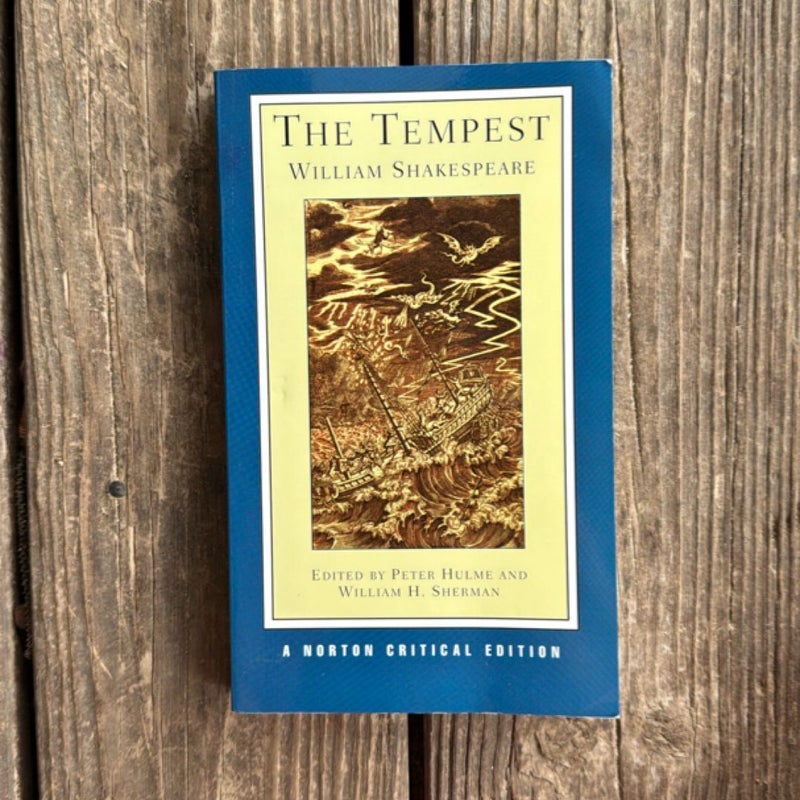 The Tempest: Norton Critical Editions
