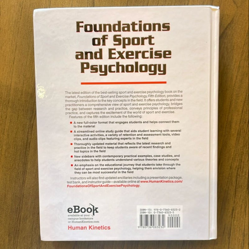 Foundations of Sport and Exercise Psychology