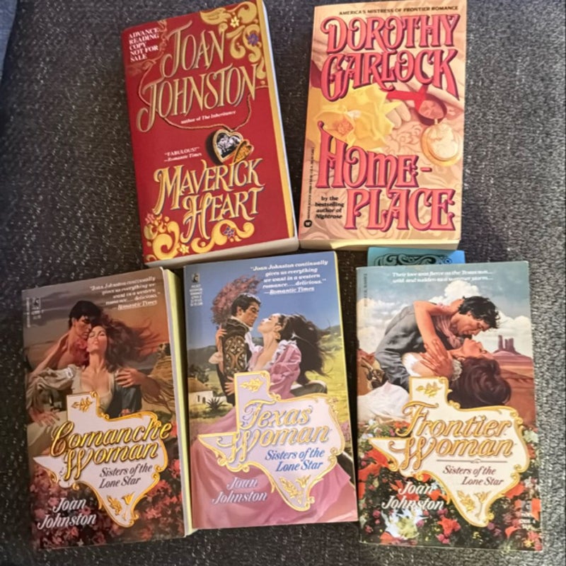 Bundle of Romance! Dorothy Garlock & Joan Johnston *signed