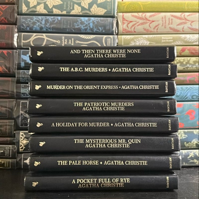 The Agatha Christie Myster Collection. Bundle of 8