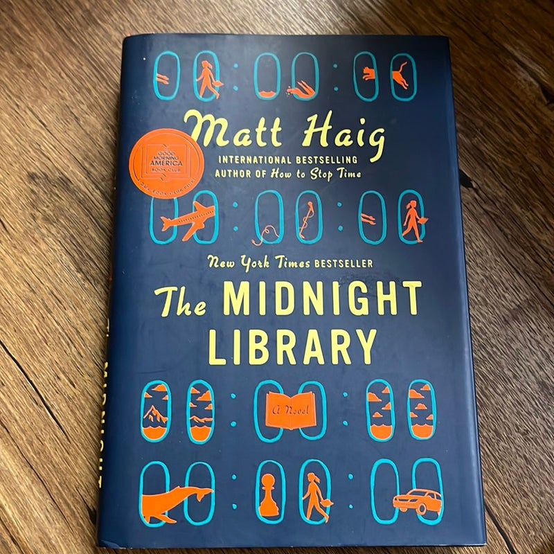 The Midnight Library by Matt Haig, Hardcover