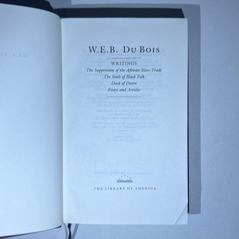 W.E.D. Du Bois Writings