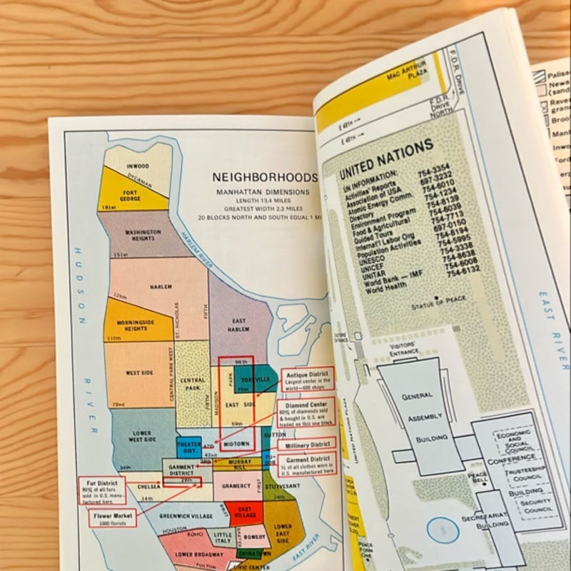 Flashmaps Instant Guide to New York by Toy Lasker 