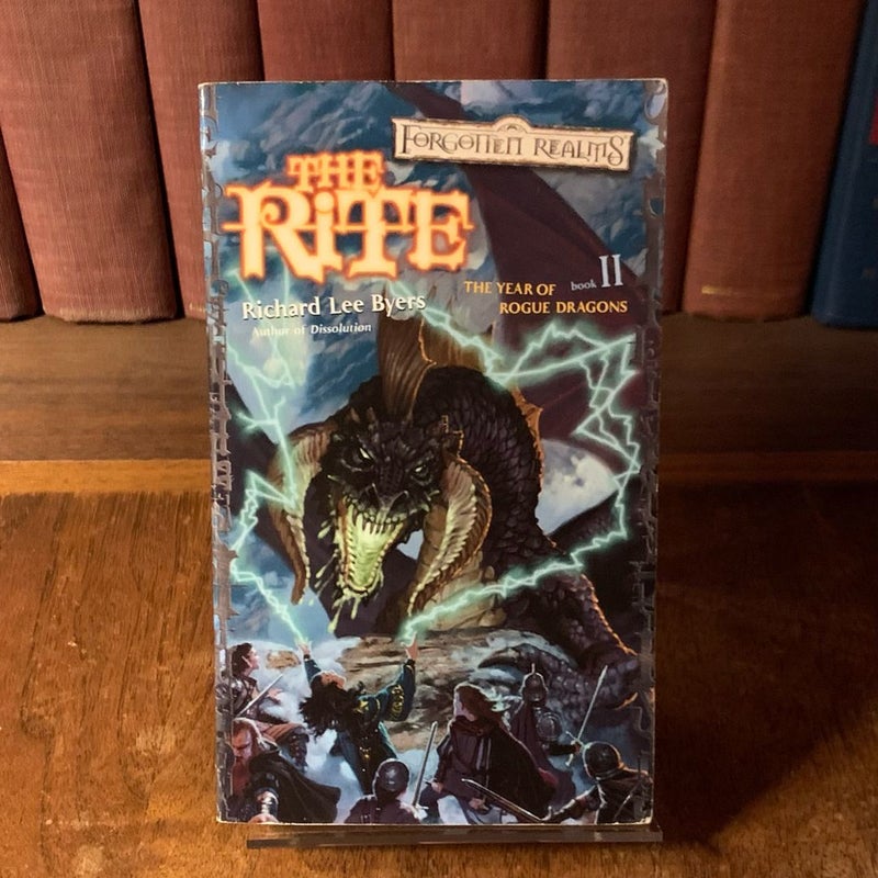 The Rite, Year of the Rogue Dragons 2, First Edition First Printing
