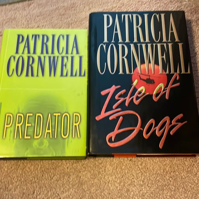 2 book bundle -Isle of Dogs and predator