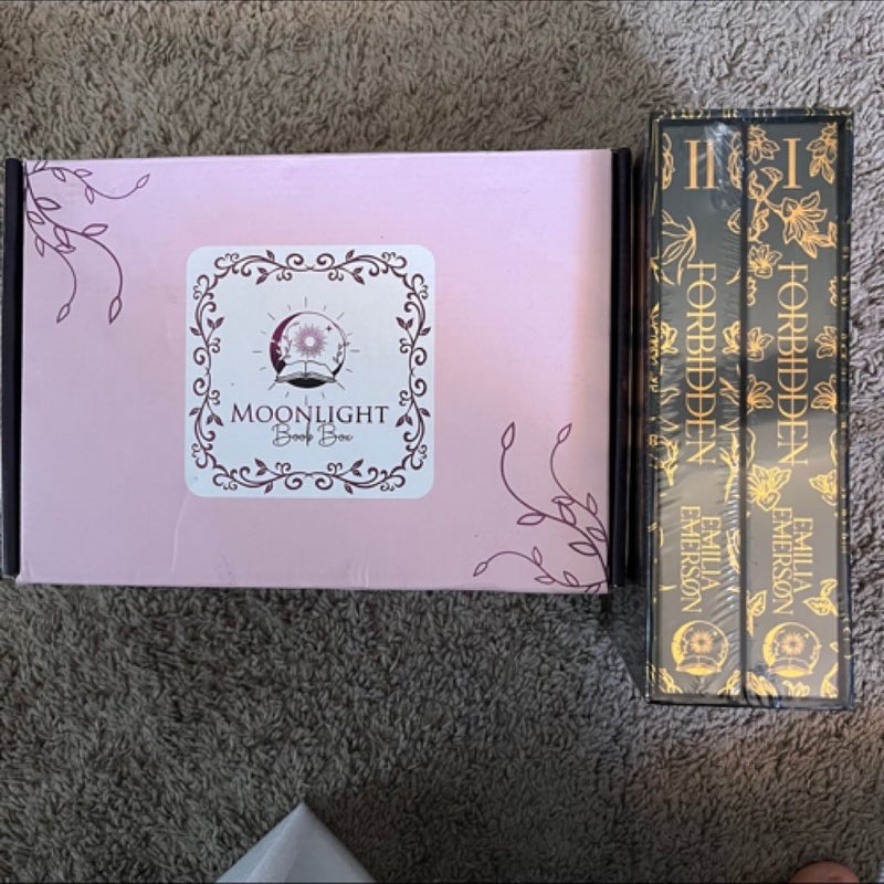 SEALED Forbidden Part 1 &2 MOONLIGHT BOOK BOX Special Edition