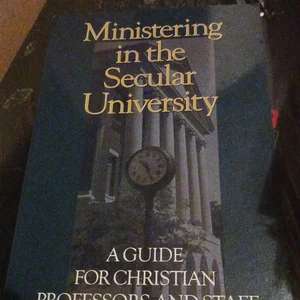 Ministering in the Secular University