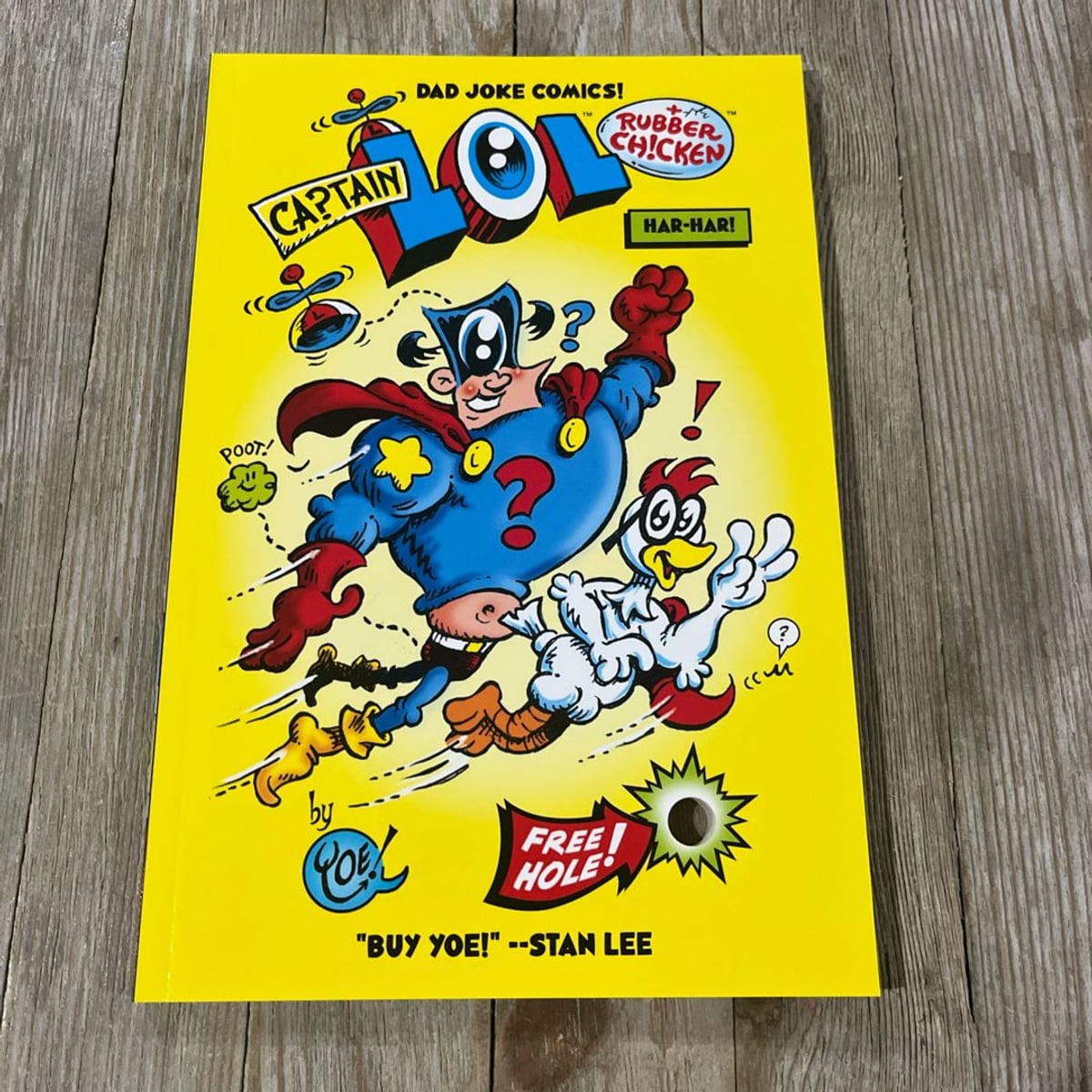Captain Lol and Rubber Chicken by Craig Yoe